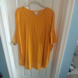 Lularoe Irma - Orange/Gold